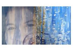 Seeking a bold statement piece? Christina's art is available for purchase!