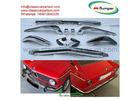 BMW 1502.1602.1802.2002 bumpers (1971-1976) by stainless steel