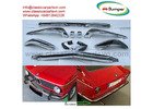 BMW 1502.1602.1802.2002 bumpers (1971-1976) by stainless steel
