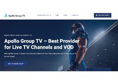 Apollo Group TV Premium IPTV Entertainment.